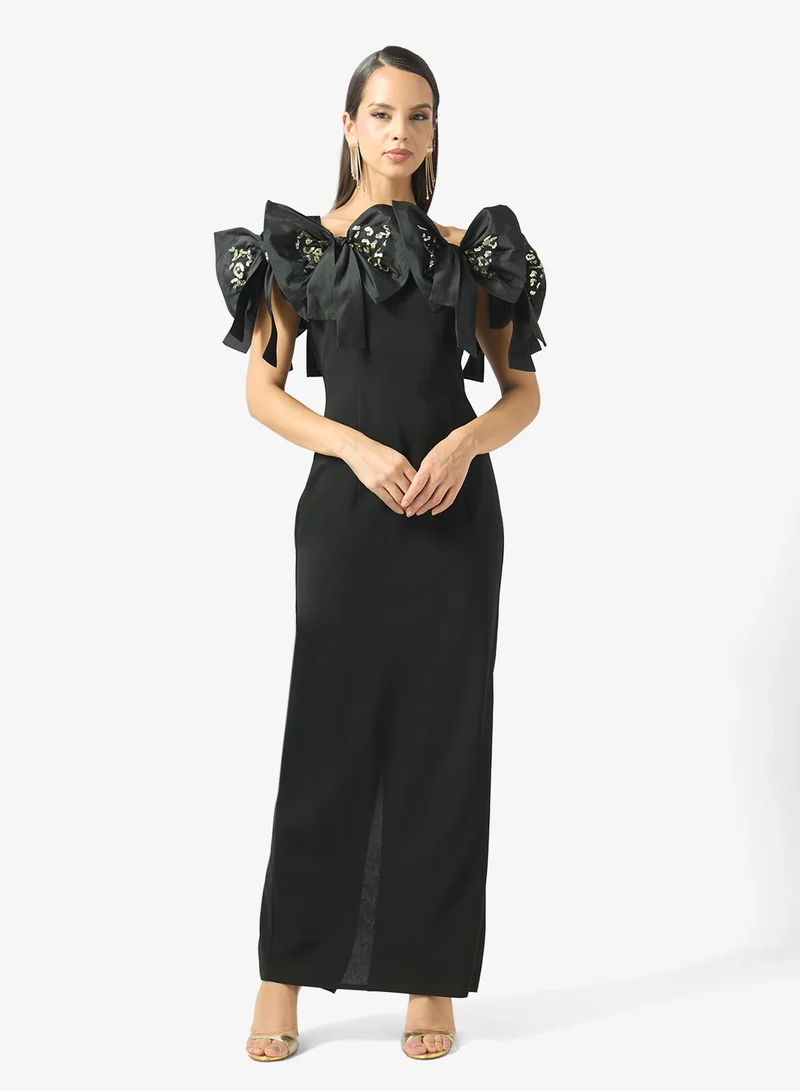 Off Shoulder Ball Gown