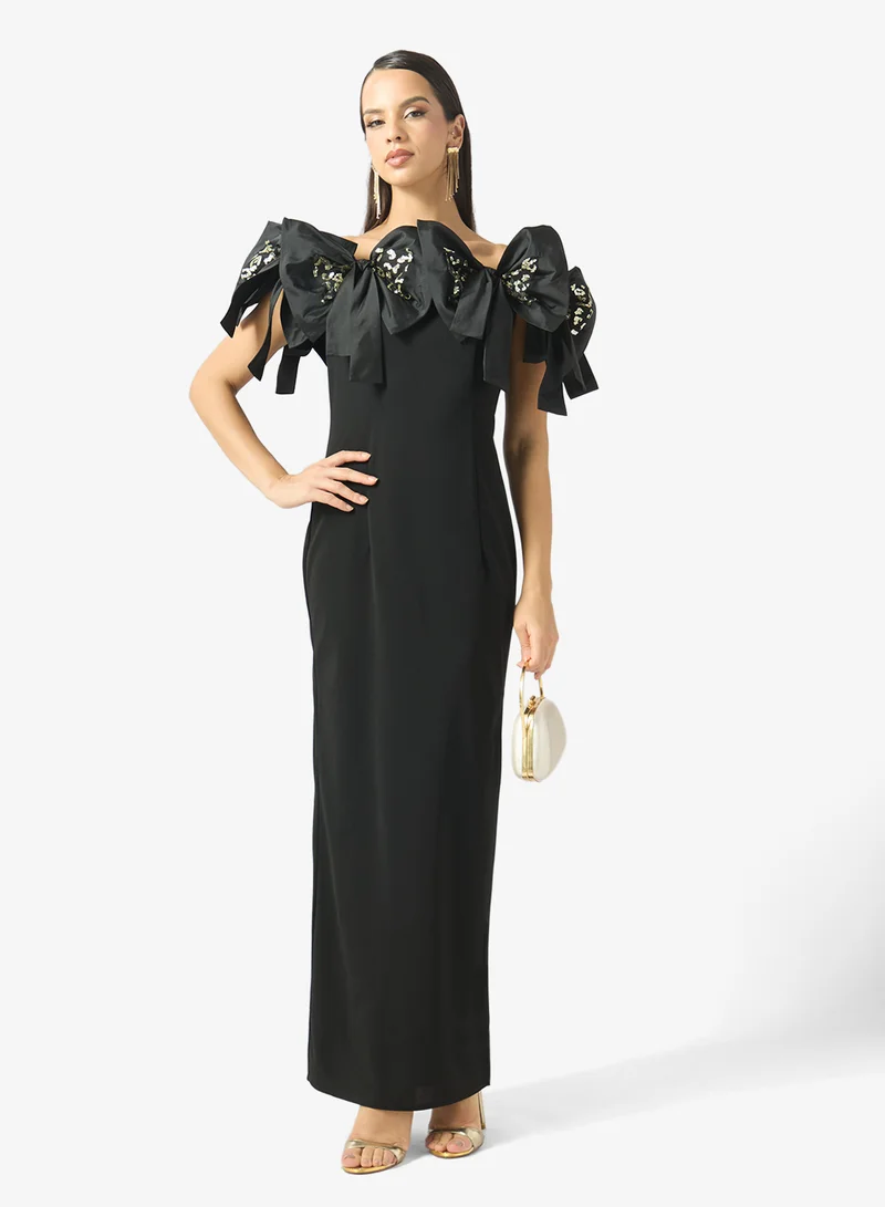 Namshi X  Off Shoulder Ball Gown for Women | Best Price UAE