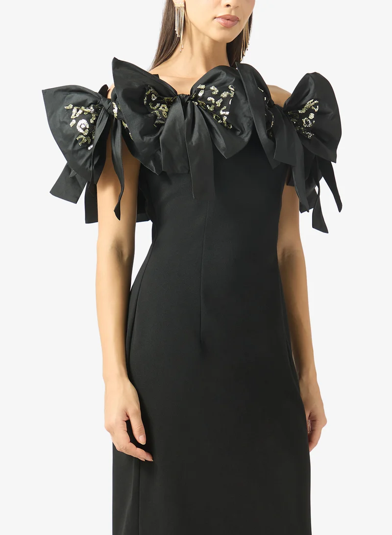 Namshi X  Off Shoulder Ball Gown for Women | Best Price UAE