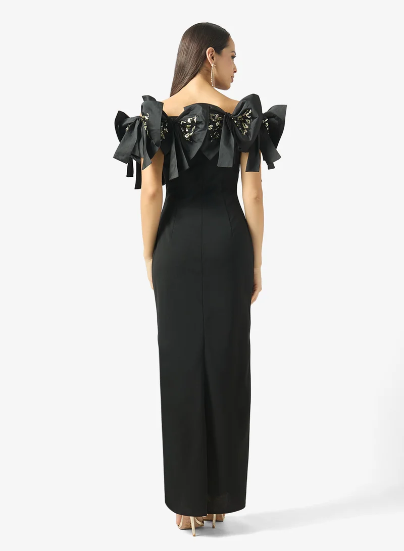 Namshi X  Off Shoulder Ball Gown for Women | Best Price UAE