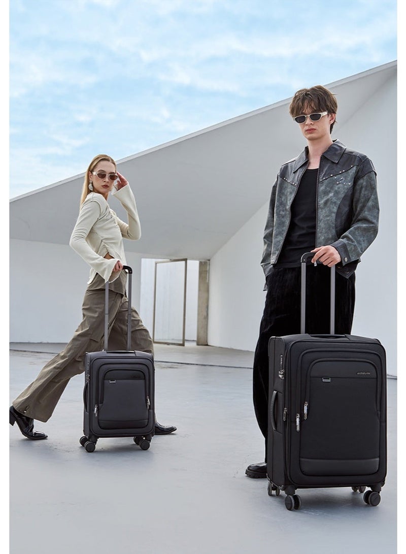 ARCTIC HUNTER LGX004 18 Inch Arctic Hunter LGX004 Roller Suitcase - High-quality, durable, water-resistant fabric with silent wheels and a safety lock - Image 4