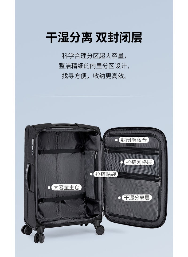 ARCTIC HUNTER LGX004 18 Inch Arctic Hunter LGX004 Roller Suitcase - High-quality, durable, water-resistant fabric with silent wheels and a safety lock - Image 5