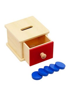 Elite Montessori Coin Box With Thicker Coins  - Image 1