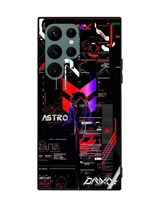 VR CREATIVE Protective Case Cover For Samsung Galaxy S22 Ultra 5G Astro Design Multicolour - Image 1