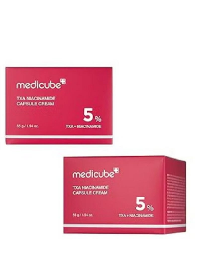 Medicube MediCube Medicube TXA Plus Niacinamide Capsule Cream for Post-Spot Care | Ultra-Brightening Moisturizer | Uneven Skin Tone, Texture, and Hydration | 99% Pure Tranexamic Acid and Niacinamide | Skincare - Image 3