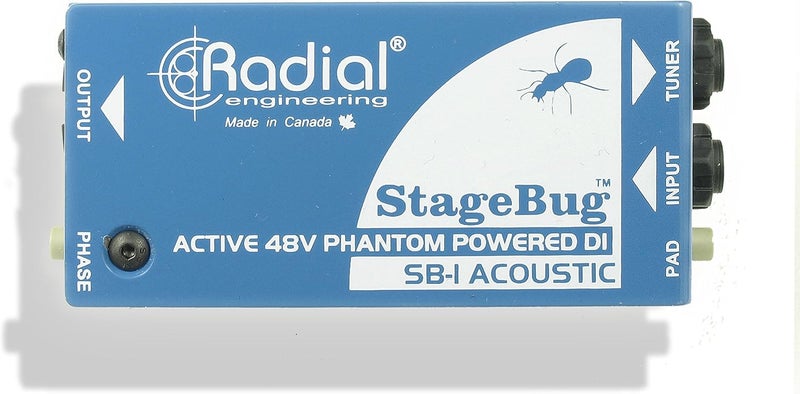Radial StageBug SB-1 1-Channel Active Instrument Direct Box