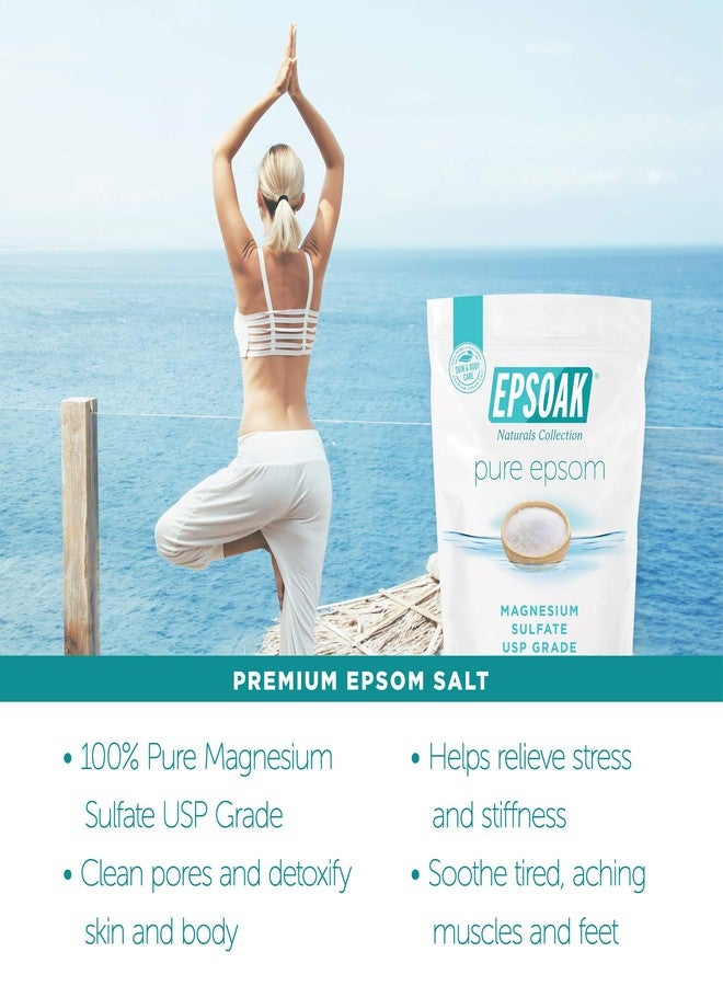 Epsoak Epsom Salt 4 lbs. USP Magnesium Sulfate (Qty. 2 x 2 lb. Bags) - Image 3