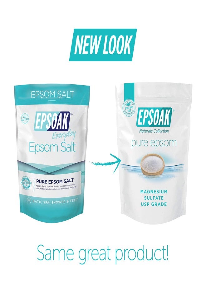 Epsoak Epsom Salt 4 lbs. USP Magnesium Sulfate (Qty. 2 x 2 lb. Bags) - Image 4