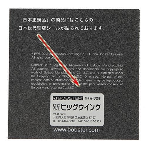 Bobster ® Bugeye, Matte Black Frame, Clear Lens - Image 4