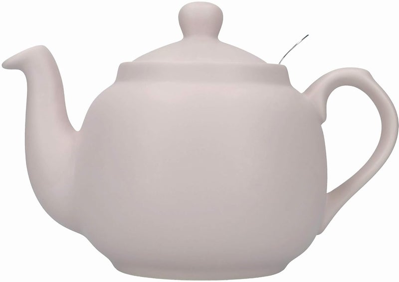 London Pottery Farmhouse Teapot Nordic Pink Four Cup 900ml - Image 1