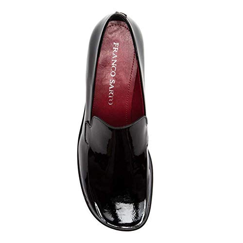 Franco Sarto Women's Bocca Slip-On Loafer, Black Patent, 6 W - Image 5