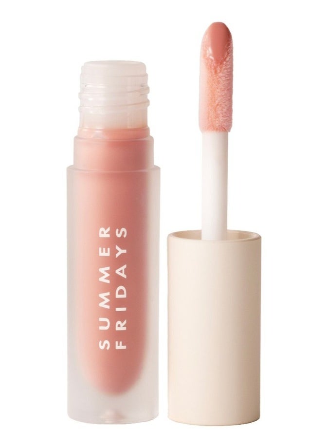 Summer Fridays Dream Lip Oil - Hydrating Translucent Lip Gloss, Bare Sand 4.5ml - Image 1