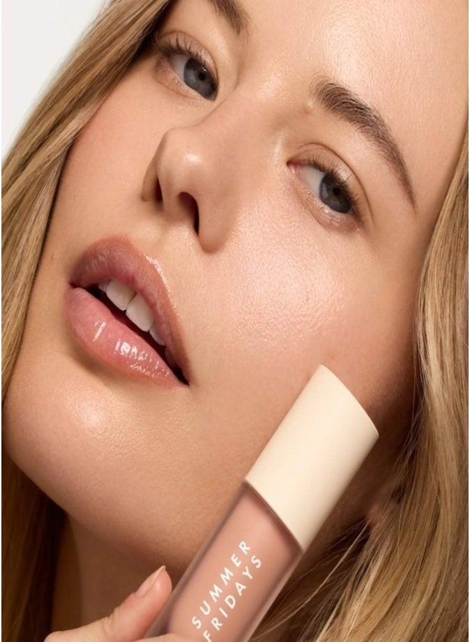 Summer Fridays Dream Lip Oil - Hydrating Translucent Lip Gloss, Bare Sand 4.5ml - Image 5