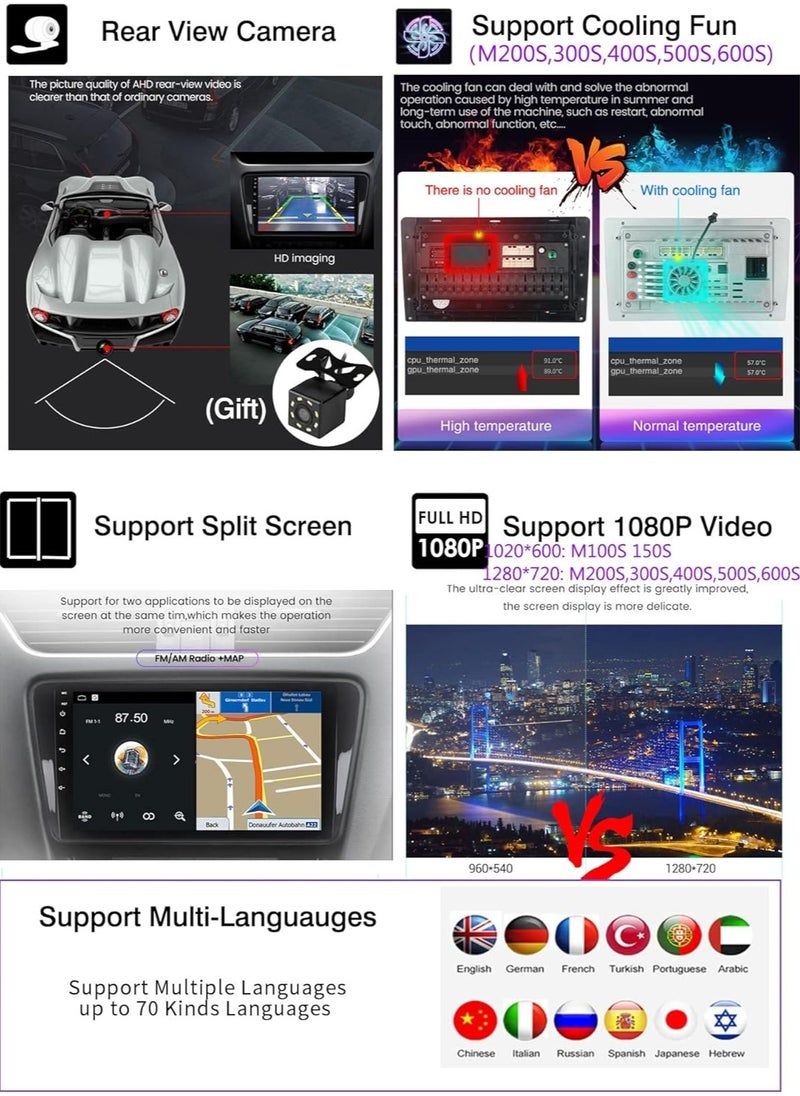 Generic - Toyota Land Cruiser Prado 120 2004-2009 Car Radio Stereo Multimedia Video Player Android 11 9 Inch Touch Screen with Bluetooth/WiFi/GPS/SWC/Backup Camera Mirror Link - Image 1