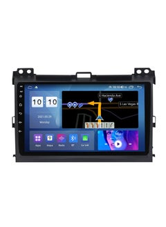 Toyota Land Cruiser Prado 120 2004-2009 Car Radio Stereo Multimedia Video Player Android 11 9 Inch Touch Screen with Bluetooth/WiFi/GPS/SWC/Backup Camera Mirror Link