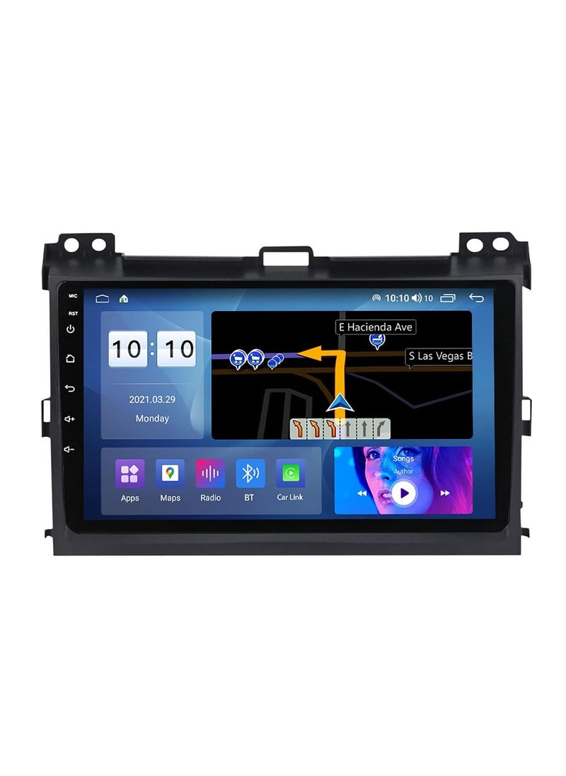Generic - Toyota Land Cruiser Prado 120 2004-2009 Car Radio Stereo Multimedia Video Player Android 11 9 Inch Touch Screen with Bluetooth/WiFi/GPS/SWC/Backup Camera Mirror Link - Image 1