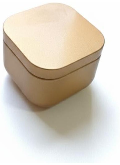 Vanilla Bliss Scented Candle in Gold Tin Long Burn Time Perfect Gift for Home Relaxation and Aromatherapy Gold