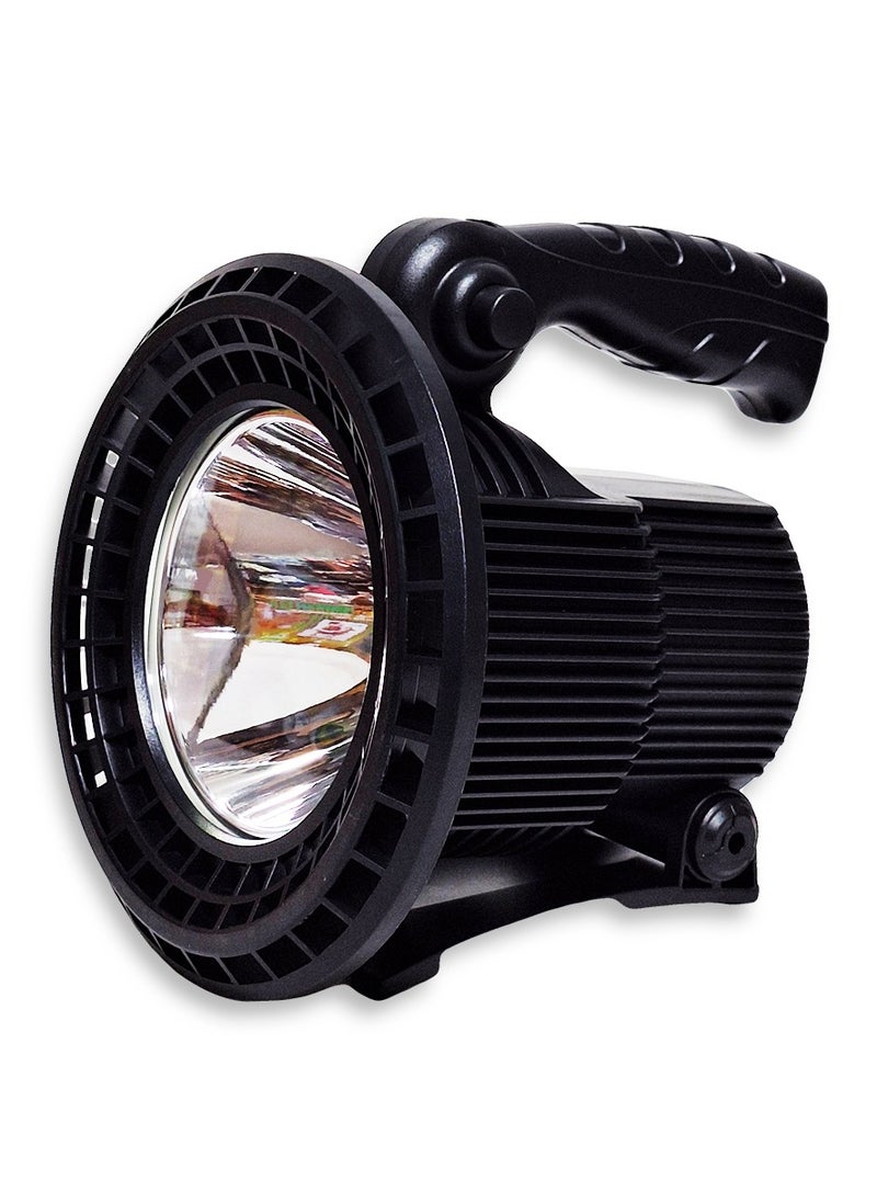 Generic - Emergency Lights strong light long range searchlight W866A High Lumens Dual Light LED Front and Rear Flashlight, Rechargeable, 3 Moods light , Power Bank, with Charging Cable Function Work Light Flashlight Work Lamp, Waterproof - Image 1