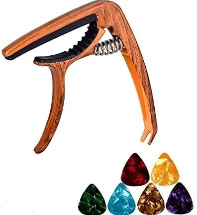 Mustang One Handed Trigger Guitar Metal Capo Quick Change For Ukulele, Electric And Acoustic Guitars - Image 4