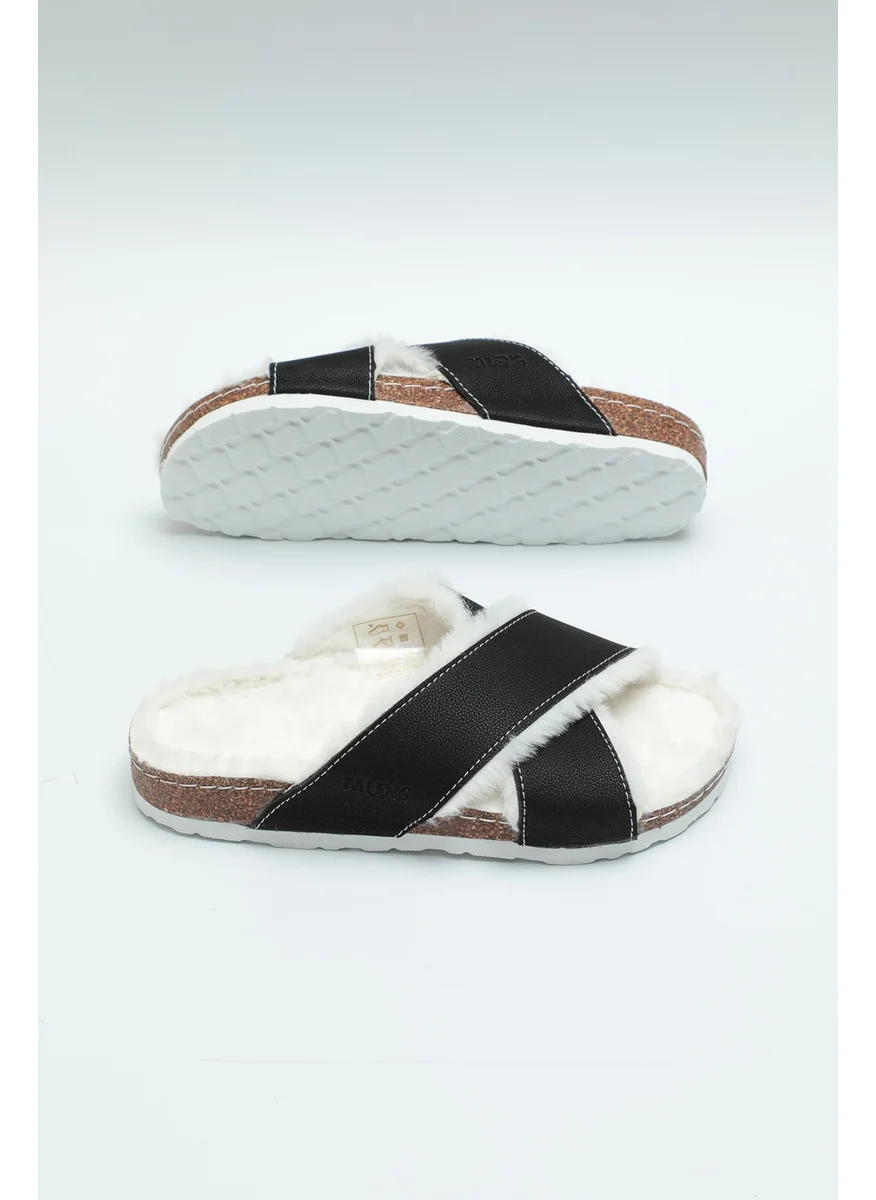 جيزر Paleng Cork Sole Winter Women's Slippers