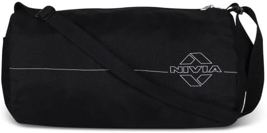 نيفيا حقيبة دافل أساسية من نيفيا – بوليستر أسود – 12 لتر، خفيفة ومقاومة للماء - Image 1