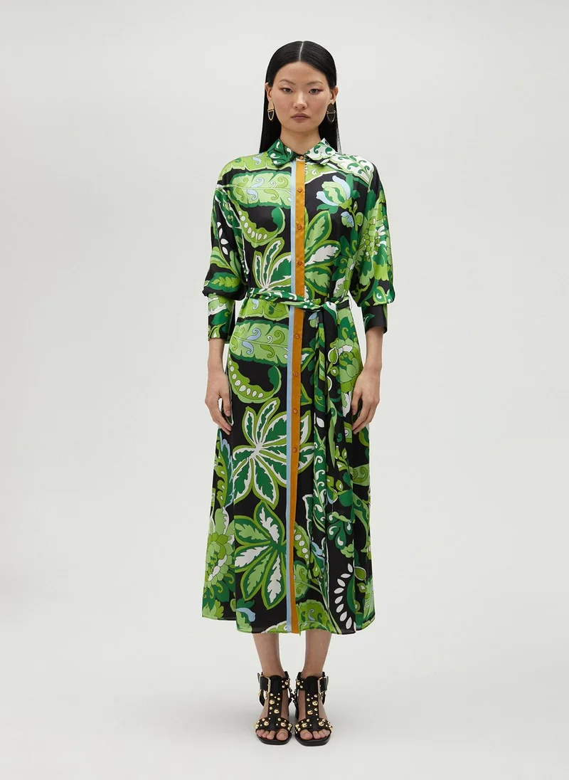 Lola Casademunt Paisley print shirt dress