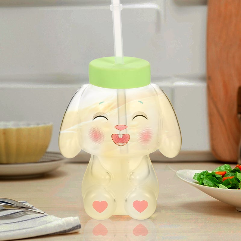 1 Set of Adorable Glass Cup Cup Shaped Beverage Cup Clear Drinking Glass Cup with - Image 5