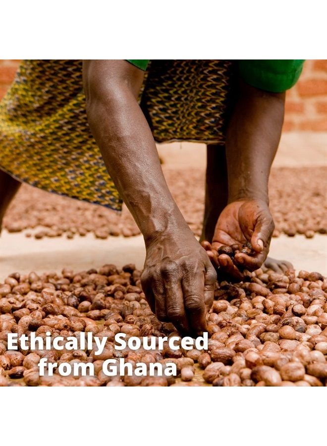 HalalEveryDay زبدة الشيا الأفريقية الخام غير المكررة من غانا - جودة وملمس مذهل - تأتي في جرة سعة 32 أونصة - الوزن الإجمالي حوالي 24 أونصة - Image 4