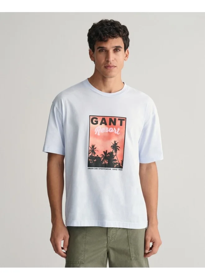 غانت Gant Washed Graphic T-Shirt