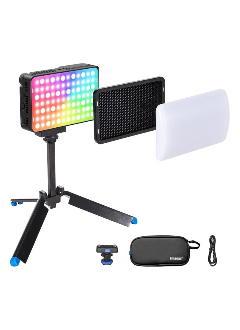 Aputure amaran Ace 25c RGB LED Light Panel All-in-One Creator Kit (Charcoal)  - Image 1