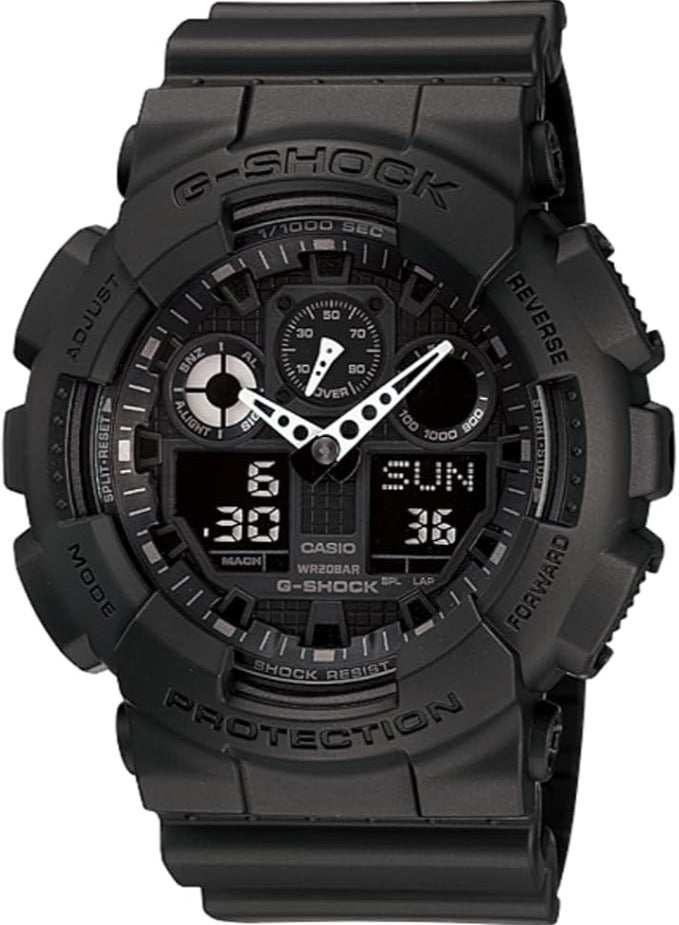 Shock G Shock Casio Watch for Men Analog-Digital World Time Men's Watch GA-100-1A1 - Image 1