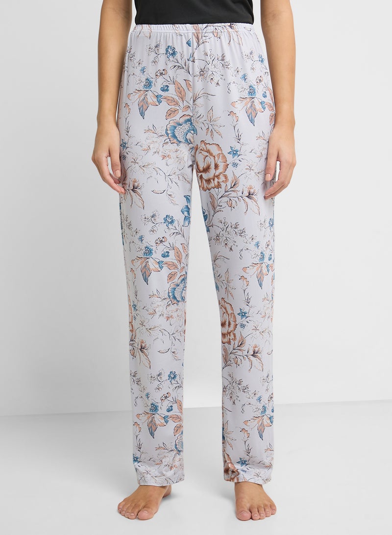 Ginger Floral T-Shirt & Pyjama Set  - Image 4