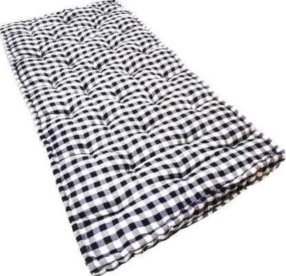 IMSMARTMART 5INCH 6x4 5 inch King Cotton MattressSoft Cotton Multicolor Mattress Gadda Single Bed Ideal Travel, Home, Dabha, Hotel, Marriage Hall (L x W: 72 inch x 48 inch - Image 2
