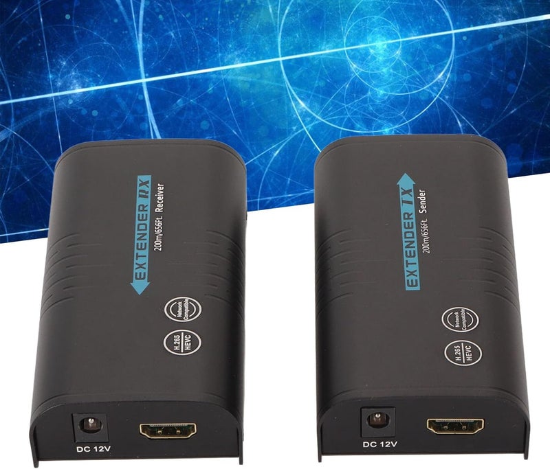 klarako Hd Multimedia Interface Network Extender Single Transmitter Cable for Hdmi for Audio Receiver Video 240V for Hd Multimedia Extender Cord Extension Extender for Hdmi Extender Wire - Image 2