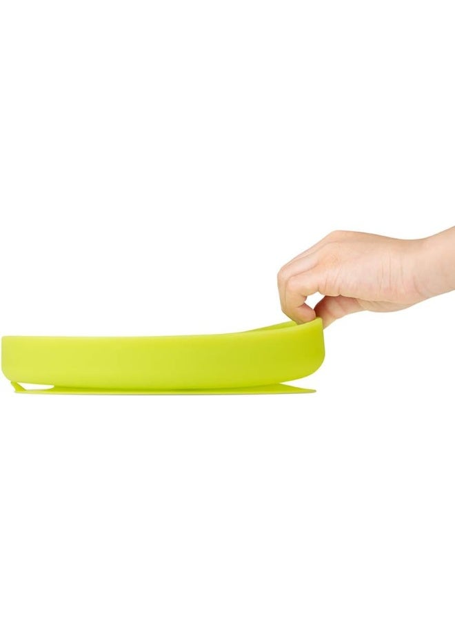 Olababy (Lemon) - 100% Silicone Divided Suction Plate for Independent Feeding Baby and Toddler - Image 4