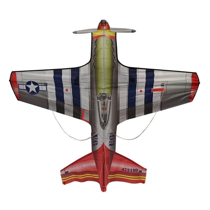 WindNSun XKites WindNSun FlightZone 53 Nylon Kite Mustang - Image 2