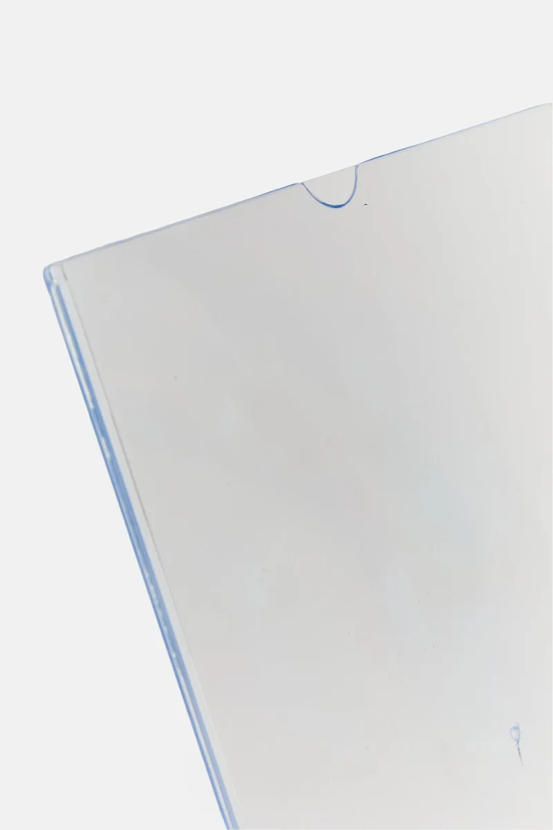 Muy Mucho Sign Display Holder, Transparent