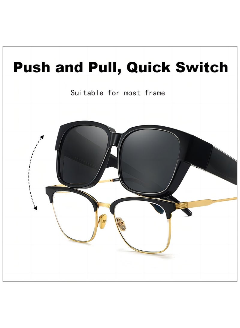 Generic Polarized Sunglasses for Myopia, Vintage Sunglasses for Driving  - Image 3