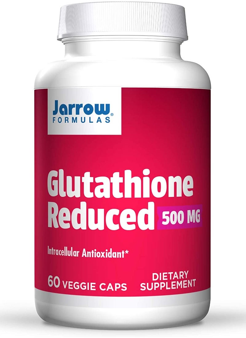 jarrow formulas Glutathione Reduced 500 mg 60 Veggie Caps  - Image 3