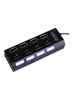 نيبمينينت موزع USB 2.0 عالي السرعة أسود 