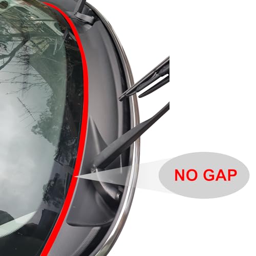 Copgge Windshield Wiper Cowl Cover Trim Rubber Seal Compatible with Mini Cooper R55 R56 R57 2008 2009 2010 2011 2012 2013 2014 2015 51132751209 51132751210 - Image 2