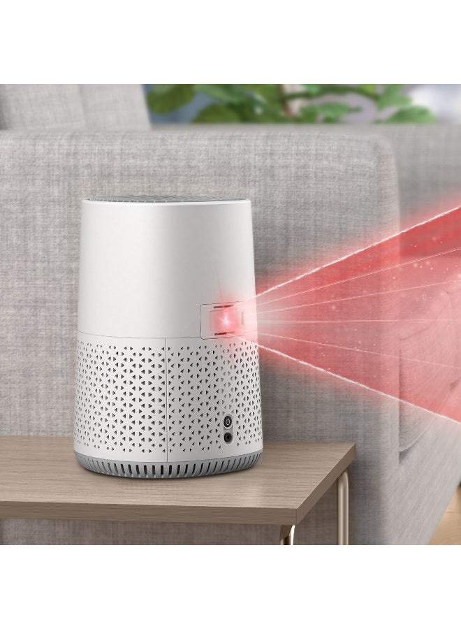 Philips Air Purifier 600 Series, Energy Efficient with Smart Sensor, for Allergy Sufferers, HEPA Filter Removes 99.97% of Pollutants and allergens, AC0651/10 white - Image 2