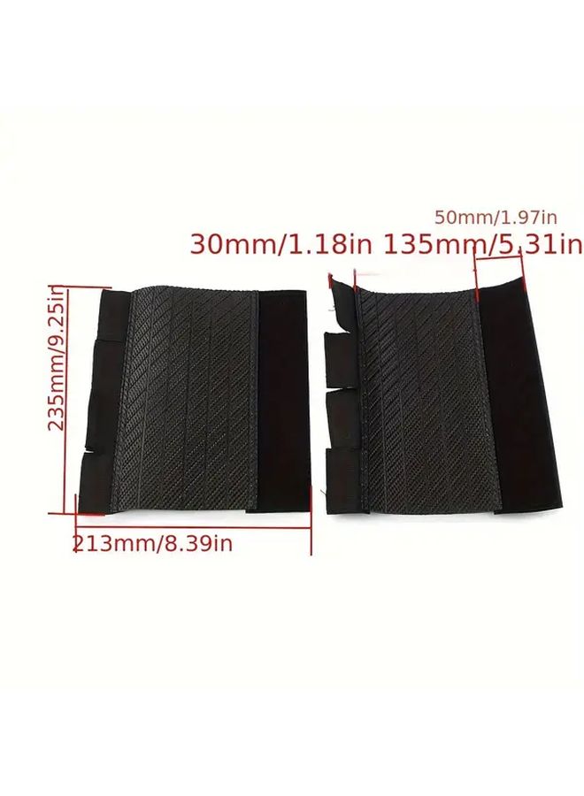 Dark Blue Motorcycle Fork Protectors Dustproof Foam Pads For Off Road Bikes - Image 3
