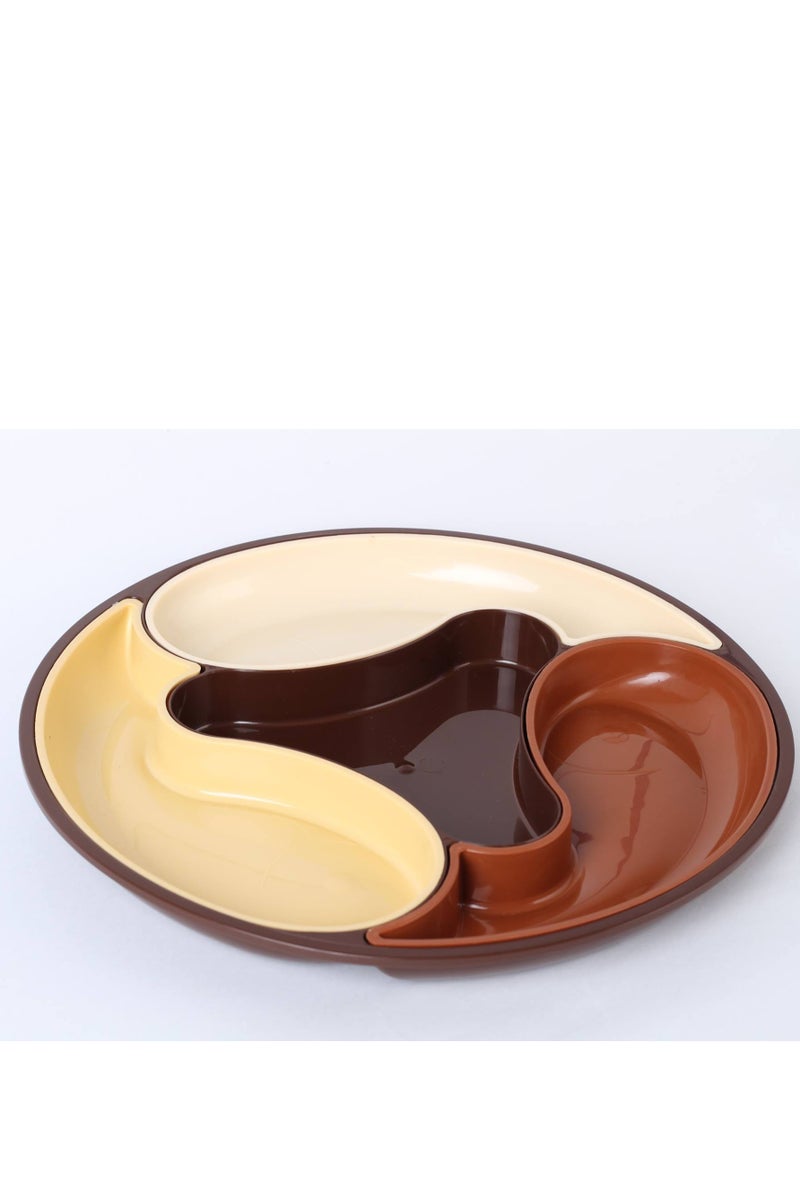Winner plast 4-piece snack and nut plates set - Image 1