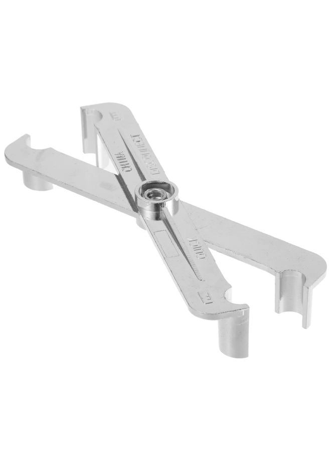 A ABSOPRO Fuel Line Disconnect Tool 3/8-Inch and 5/16-Inch Quick Disconnect Tool Kit for Fuel Heater A/C Line Transmission Oil Cooler Line for GM for Ford Steel - Image 1