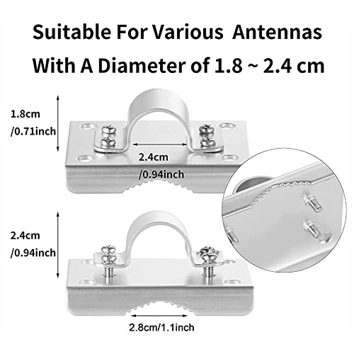 eifagur Lora 915mhz Antenna 5.8dbi Long Range Antenna with 10ft Cable for Helium Hotspot Nebra Bobcat 300 SenseCAP M1 Hotspot Finestra HNT Miner& Meshtastic LORA32 915MHz ESP32 LoRa OLED Board - Image 3