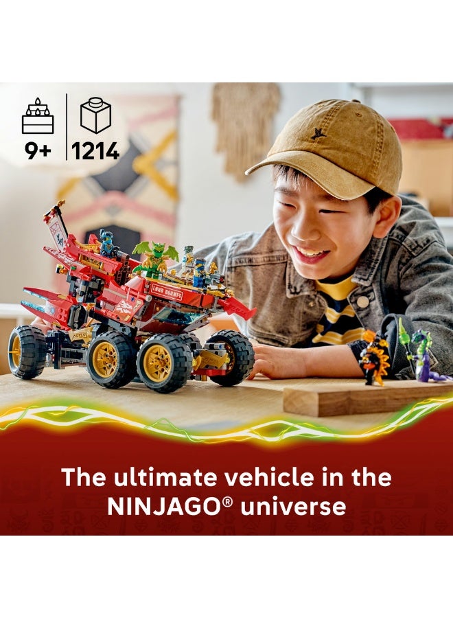 LEGO NINJAGO Land Bounty - 3-in-1 Toy Ninja Truck 71869 (Age 9+, 1214 Pieces) - Image 2