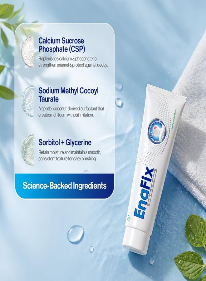 Enafix Anti-cavity, Enamel Remineralization and Fighting Tooth Decay Toothpaste (70g x 1) and Elsenz Anti Cavity Tooth Decay Enamel Repair Improved Oral Health (70g x 1) Toothpaste (combo pack) - Image 3