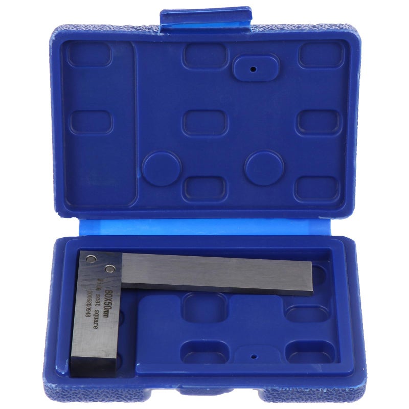 Wide Base L Shaped Ruler 80x50mm Carpenter Square 90 Degree Angle Measuring Tool for Woodworking Construction - Image 2
