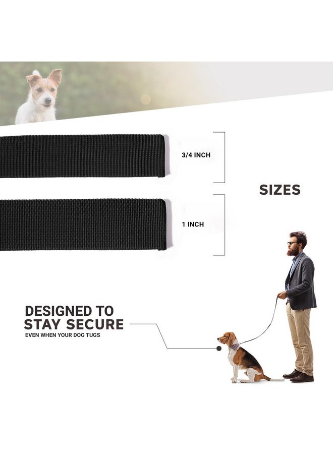 Moose Pet Wear Moose Pet Wear Standard Dog Leash - Colored Heavy Duty Pet Leashes, 1 Inch x 6 Feet, Tan  - Image 4